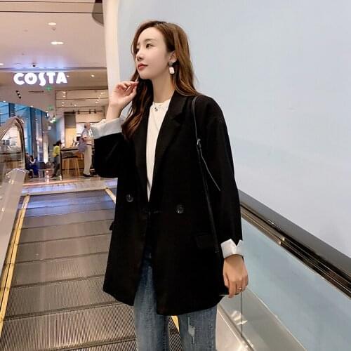 Cheap wholesale 2019 new autumn winter Hot selling womens fashion netred casual Ladies work wear nice Jacket BW7841