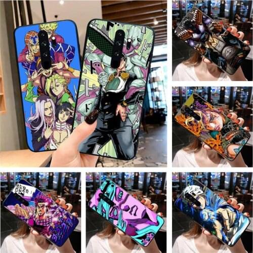 JoJos Bizarre Adventure JoJo Anime Phone Case for Redmi 9A 8A 7 6 6A Note 9 8 8T Pro Max Redmi 9 K20 K30 Pro