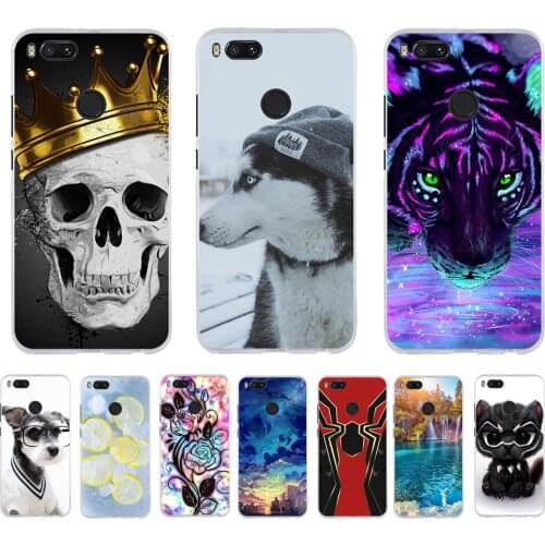 For Xiaomi Mi A1 Case Silicon Cover Funda For Xiaomi Mi A1 / Mi 5X Cover Soft TPU Phone Case For Xiaomi Mi 5X Mi5x MiA1 Cover