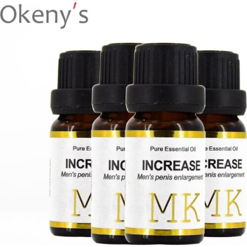 4pcs Herbal Big Dick Penis Enlargement Oil Increase Men Growth Thickening Longer Time Delay Spray Prevent Premature Ejaculation