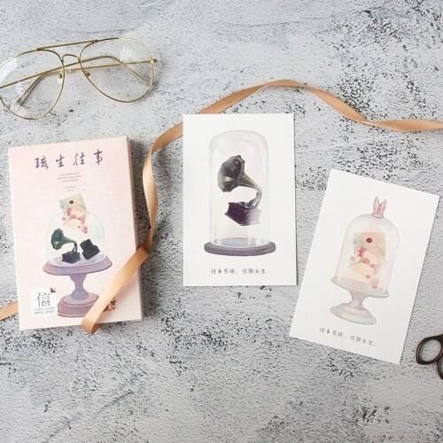30 Sheets/Set Past Events and Memories Postcard/Greeting Card/Message Card/Birthday Bussiness Gift Card