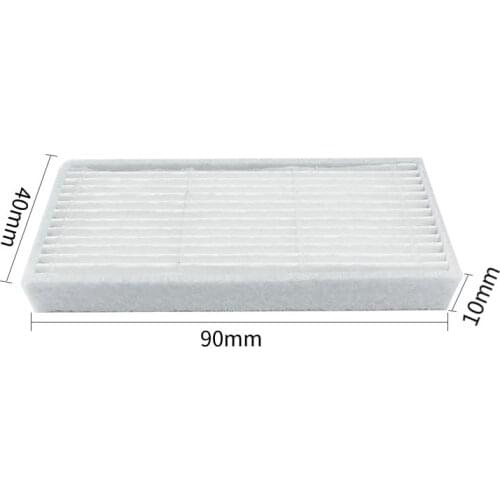 5pcs/Set 90mm*40mm*10mm Robot Vacuum Cleaner HEPA Filter for Midea Robotic Vacuum Cleaner Parts Accessories Filter Replacement
