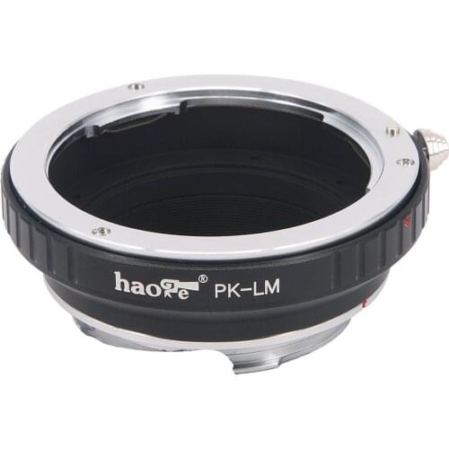 Haoge Lens Mount Adapter for Pentax K mount Lens to Leica M-mount Camera