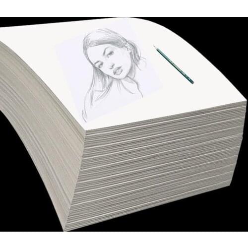 100 Sheets Watercolor Paper Hand Painted Drawing Sketch for Artist Student Art Supplies Stationery NEW