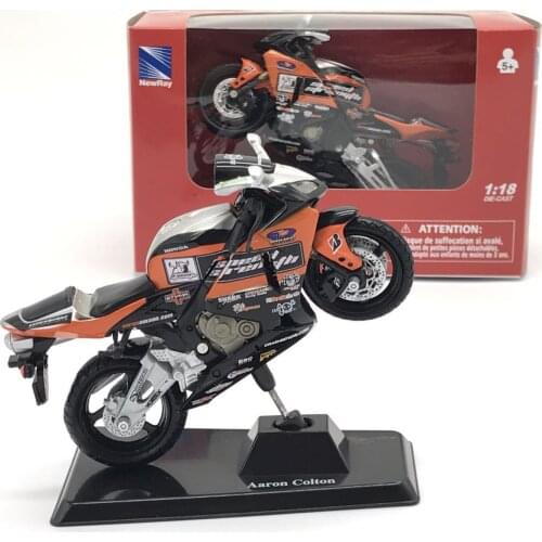 1/18 Honda Motorcycle Road Racing Simulation Alloy Model Decoration Gift Collection Toys