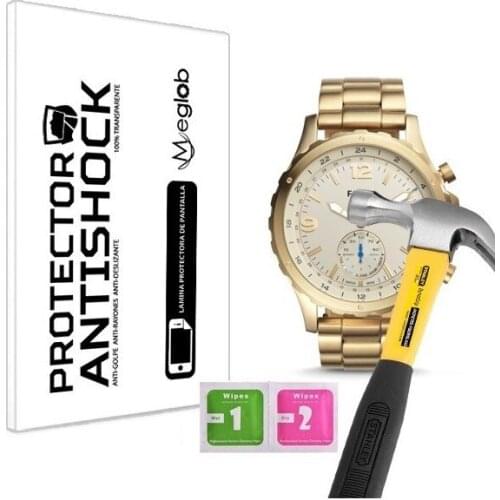 Screen protector Anti-Shock Anti-scratch Anti-Shatter compatible with Fossil Q Nate Hybrid