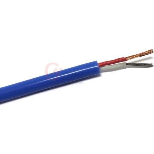 K-Type Blue Soft Silicone Thermocouple Compensation Wire