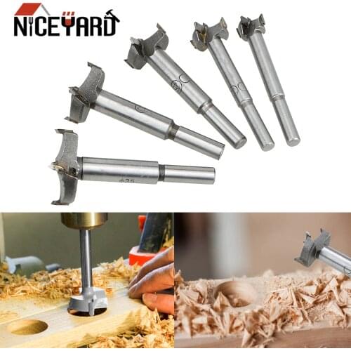 15/20/25/30/35MM Drill Bit Wood Drilling Woodworking Hole Opener Drilling Pilot Holes Hinge Boring Woodworking Hole Saw Cutter