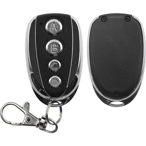 Universal Garage Door Remote Control 433MHZ Opener Cloning 4 Key Auto Car Rolling Code Gate 433 Copy Remote Control Duplicator