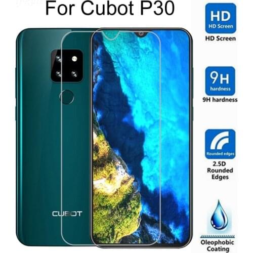 Tempered Glass For Cubot P30 Screen Protector Premiun Phone Protection Film Case For Cubot P30 Tempered Glass On Cubot P30