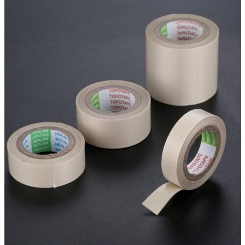 1 Roll 13/19/25/50mm Wide Fiberglass Vacuum Sealing Tape High Temperature Heat-Resistant Adhesive Tape 10m Long 0.13mm Thick