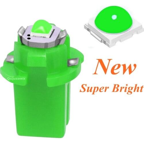 100PCS 2020 NEW T5 B8.3D B8.3 Super Bright LED Bulbs Car Panel Gauge Speedo Dash Lamp Auto Dashboard Instrument Cluster Lights