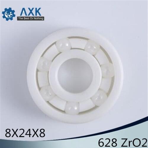 628 Full Ceramic Bearing ( 1 PC ) 8*24*8 mm ZrO2 Material 628CE All Zirconia Ceramic Ball Bearings