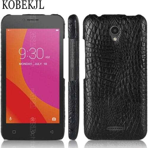 For Lenovo B Case Lenovo A2016A40 Case Crocodile PU Leather Plastic Cover Phone Case For Lenovo Vibe B A2016 A40 Protective case