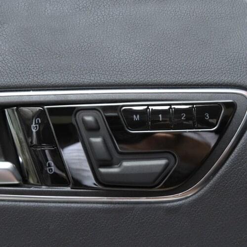 For Mercedes Benz GLA/CLA/GLK/GLE/CLS/GL/ML W166 A/B/E Class Door Memory Seat Lock Unlock Adjust Switch Button Decorative Cover