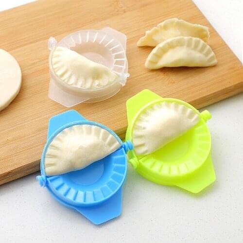 Dumpling Maker Mold Dumpling Jiaozi Making Mould Plastic Manual Pastry Pie Clip Device Kitchen Cooking Tool Chinese Food Gadgets