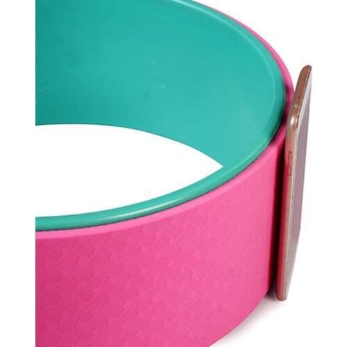 Yoga Pilates ring gymnastics exercise fitness back stretching roller ring wheel yoga ring yoga auxiliary supplies