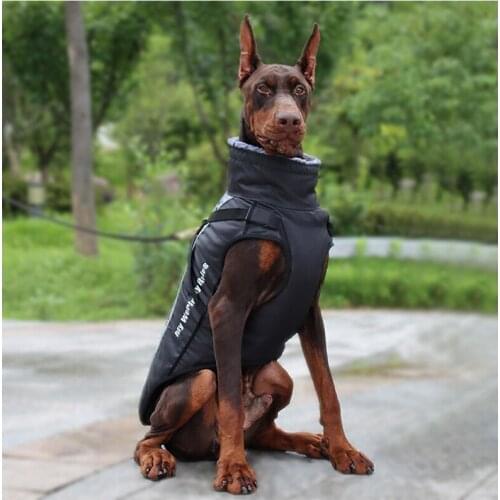 Dog Jacket Large Breed Dog Coat Waterproof Reflective Warm Winter Clothes for Big Dogs Labrador Overalls Chihuahua Pug Clothing