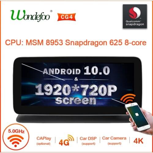 Android 10 Car Radio For Mercedes Benz CLS Class CLS-Class W218 2010-2018 navigation screen auto audio stereo multimedia