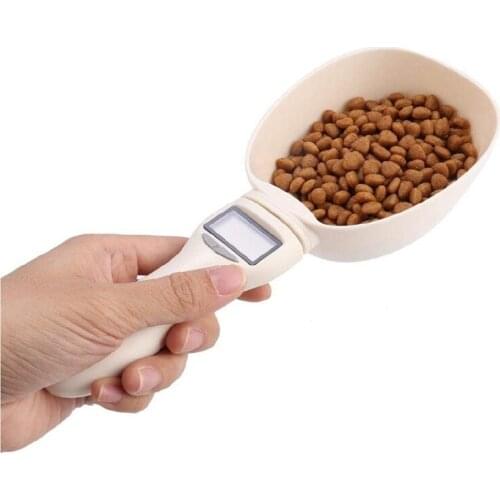 Cat Food Spoon Scale, Pet Food Measuring Scoop, Pet Food Spoon, Electronic Pet Food Measuring Spoon for Dog for Cat
