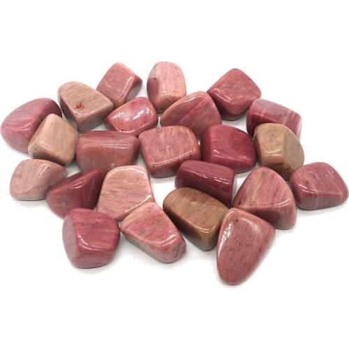 Natural Pink Rhodonite Crystal stones Points beads Tumbled Stone Chakra Healing Reiki Home Decor