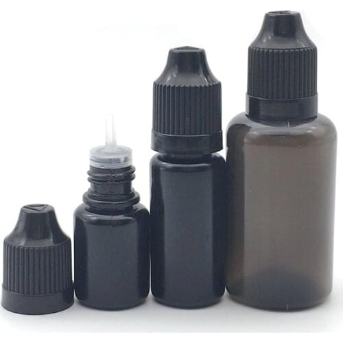 100pcs 5ml 10ml 30ml LDPE Dropper Bottles E Liquid Eye Liquid Dropper Sample Eyes Drop Refillable Bottle