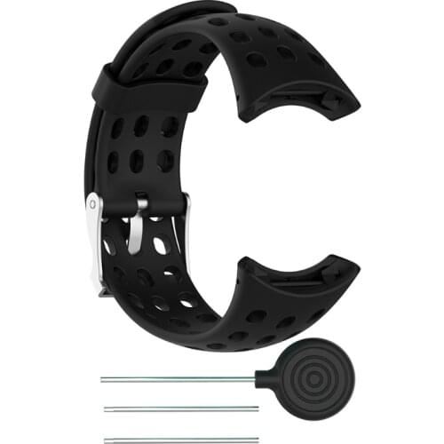 Durable Replacement Silicone Wrist Band Strap For SUUNTO Quest M1 M2 M4 M5 Series Watch Males Smart Watch Accessory