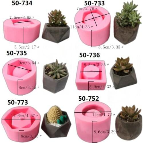 DIY Sugar craft Cake Vintage flower pot Silicone Mold Fondant Mold Cake decorating Tools Gum paste Mold