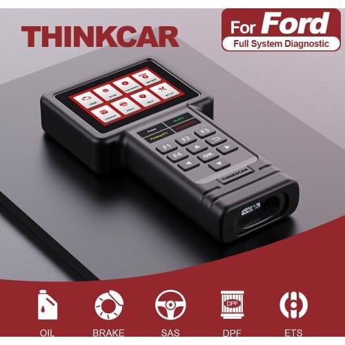 THINKCAR ThinkScan S04 OBD2 Scanner Car Full System Scanner for Ford Oil/Brake/SAS/ETS/DPF Reset Car Scan Tools Automotive Tools