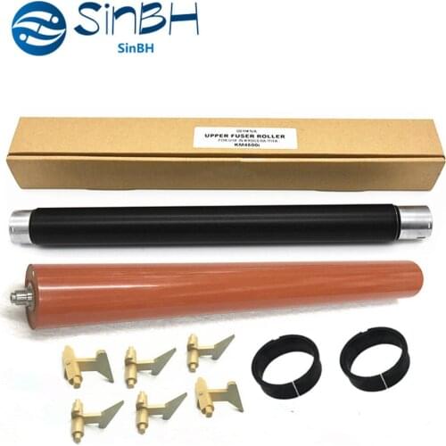 1Set FK6307 Fuser TASKalfa 550i Bushing Finger Upper Fuser Roller Pressure Roller For Kyocera 3500i 4500i 3501i 4501i 5501i 5500