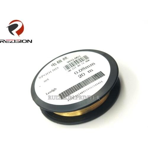 High Quality Golden Wire For Toshiba Xerox Ricoh Minolta Canon 0.08mm/20m