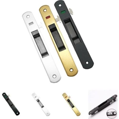 1 Pcs Sliding Glass Door Window Handle Lock Hook Style Flush Mount Zinc Alloy GQ