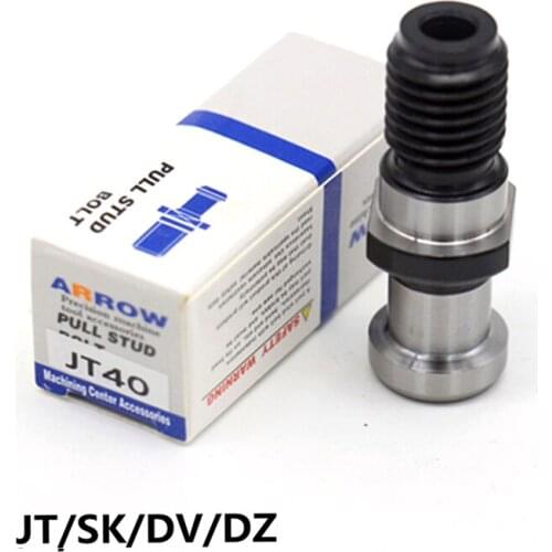 5pcs/set Precision pull stud DIN69872A-40 JT/DAT/SK30 40 for CNC mahine tool holder