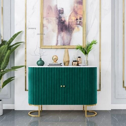 American Restaurant Apartment Side Cabinet for Home Furniture Bedroom Cabinets Simple Modern Living Room Hallway Storage Table