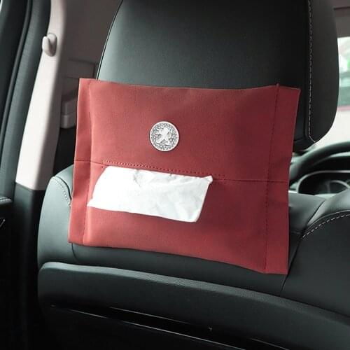 Car Tissue Box Plush Animals Napkin Paper Holder Styling Portable Package For Peugeot 107 108 206 207 301 308 307 407 408 508