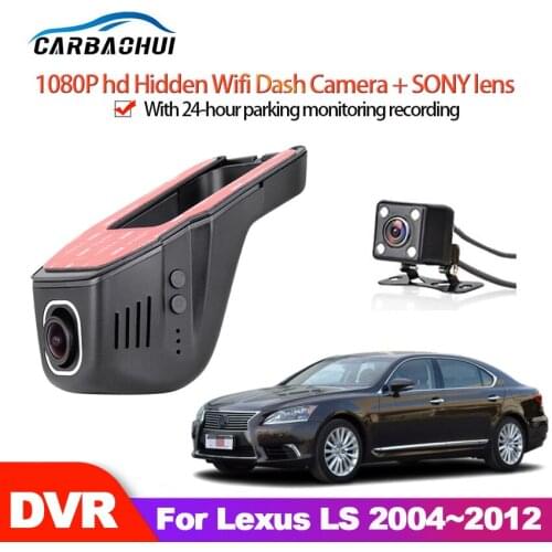 Car DVR Wifi Video Recorder Dash Cam Camera For Lexus LS 2004~2009 2010 2011 2012 high quality Night vision full hd 1080P CCD