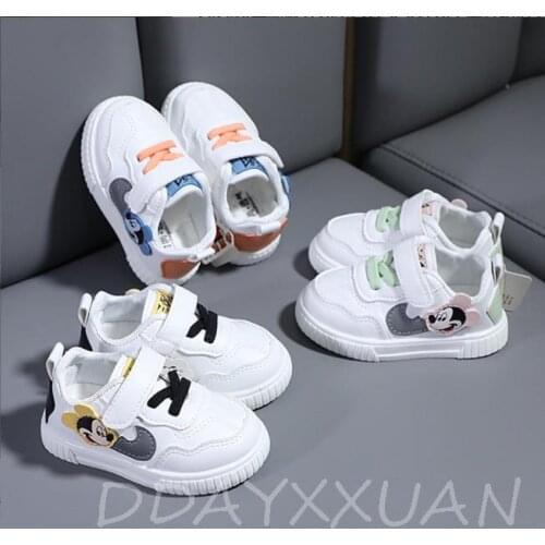 Kid Baby First Walkers Shoes 2021 Spring Infant Toddler Shoes Girls Boy Casual Mesh Shoes Soft Bottom Comfortable Non-slip Shoes