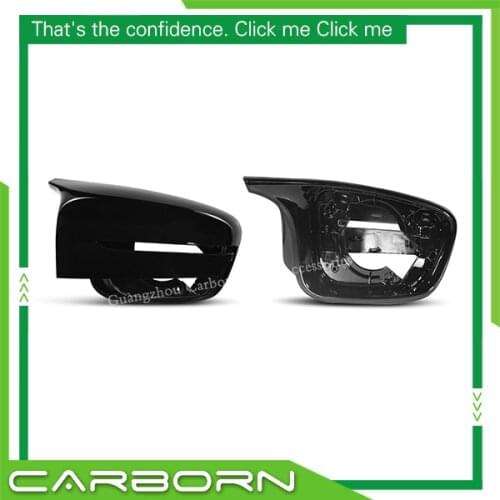 For BMW 5 Series G30 G38 6 Series GT G32 7 Series G11 G12 2017-2019 F90 M5 Style Replacement Carbon Fiber Side Mirror Cover LHD