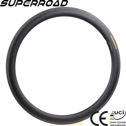 Hot Sale 28mm Wide 50mm Deep Xiamen Toray 28 Inch 700C Carbon Road Bike Clincher Rims