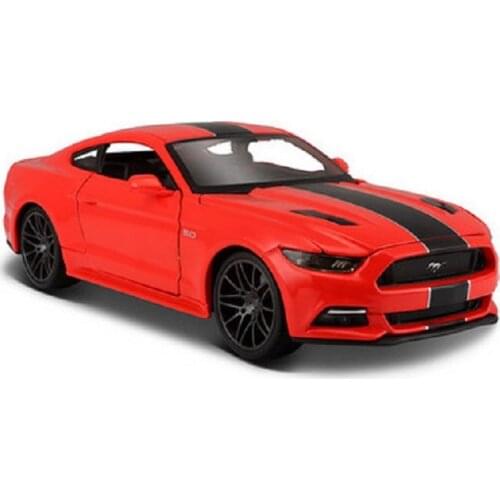 Maisto 1:24 2015 Ford Mustang GT 5.0 Red Diecast Model Racing Car Vehicle Toy NEW IN BOX