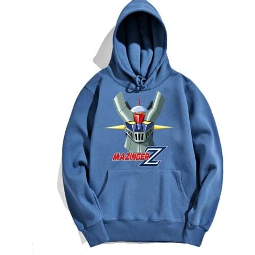 Mazinger Z Japanese Anime Men Hoodies Sweatshirts Woman Hoodie Sweatshirt Crewneck Spring Autumn Pullovers Harajuku Streetwear