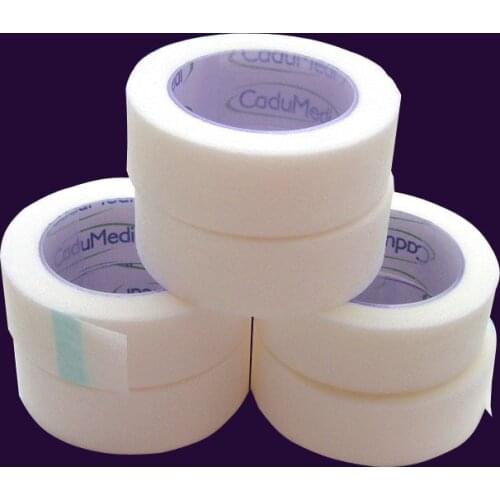 20pcs Medical tape nursing care dressing gauze catheter fitted non-woven paper tape 1.25cm 500cm wound care surgical dressing