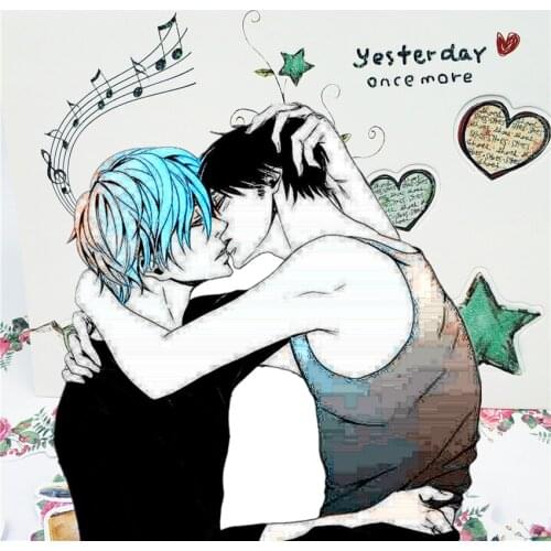 PANFELOU Gay BL Kissing couples paper die cutting dies Scrapbooking DIY Halloween Embossing mould card Metal cuts dies