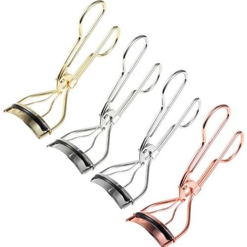 1 Piece Protable 5 Color Eyelashes Curler Tweezer Curling Eye Lashes Clip Cosmetic Beauty Makeup Tool