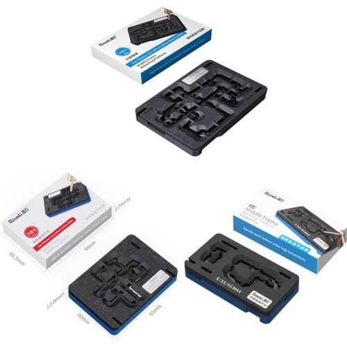 Qianli Middle Frame BGA Reballing Template Stencil Platform for iPhone X/XS/MAX 11 Pro Max Motherboard Layer