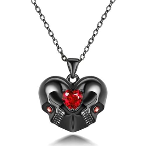 Punk Necklaces Ruby.Ruth China
