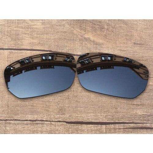 Vonxyz Black Mirror Polarized Replacement Lenses for-Oakley Style Switch Frame