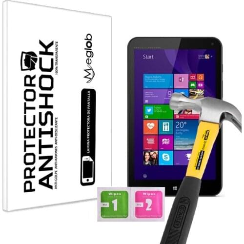 Screen protector Anti-Shock Anti-scratch Anti-Shatter compatible with Tablet HP Stream 8