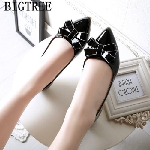 Pointed Toe Flats Plus Size Shoes For Women Comfortable Womens Shoes Black Slip On Shoes For Women Zapatos De Mujer De Moda 2020