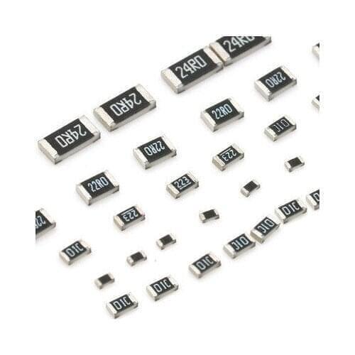 0402 1% 1/16W chip resistor 2.2R 8.25R 1.82M 2.87M 1.02M 1.43R 8.66R 9.53M 3.92M 4.12M 7.68M 7.87M 8.87R 9.31R 9.53R 9.76R 3.32R